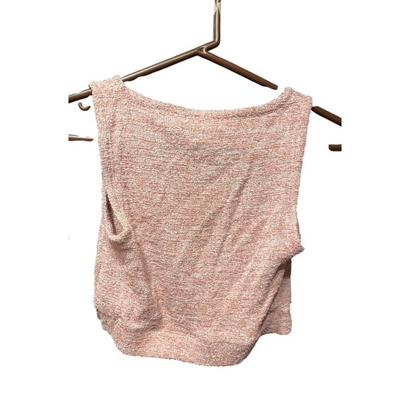 Jenni Intimates Style Not Size Fuzzy Knit Tank Withered Rose S - Picture 3 of 3